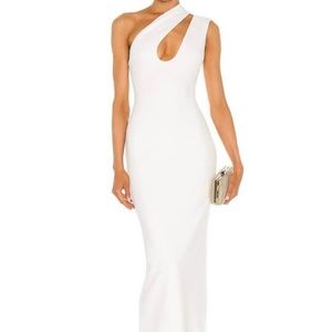 Solace London White Gown - great condition - size small